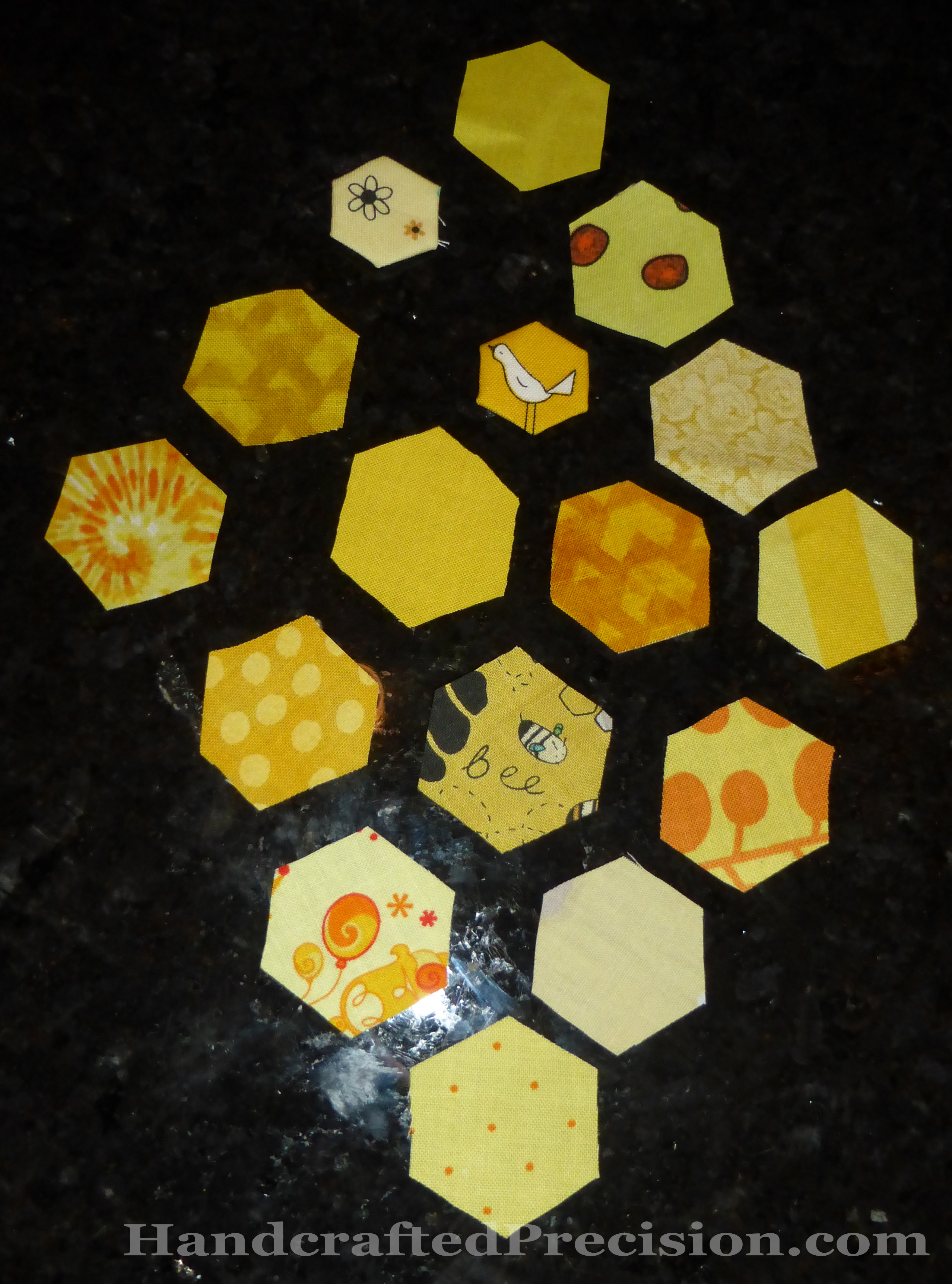 Unbasted Yellow Hexes