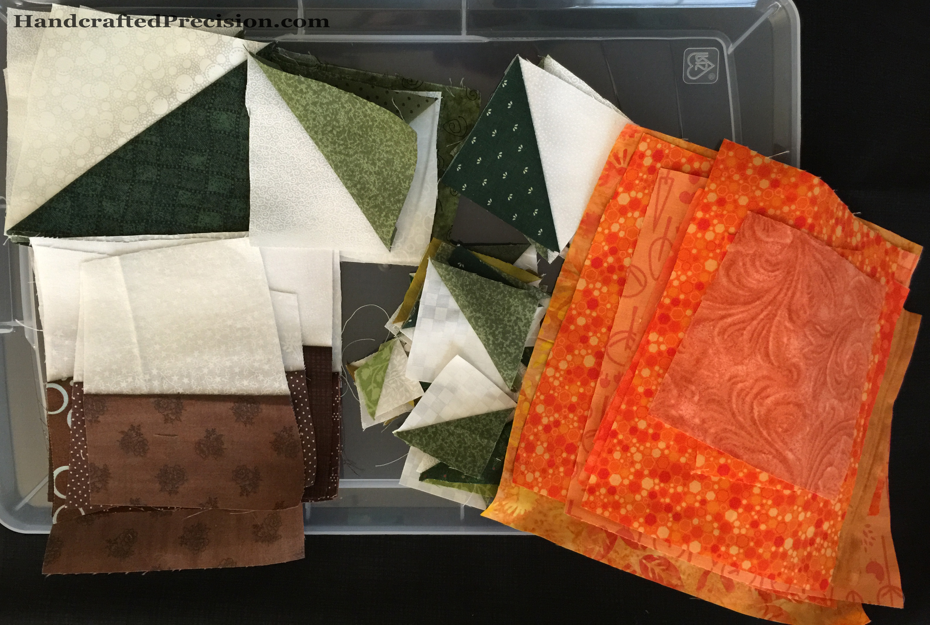 Pumpkin Quilt Cutting HP