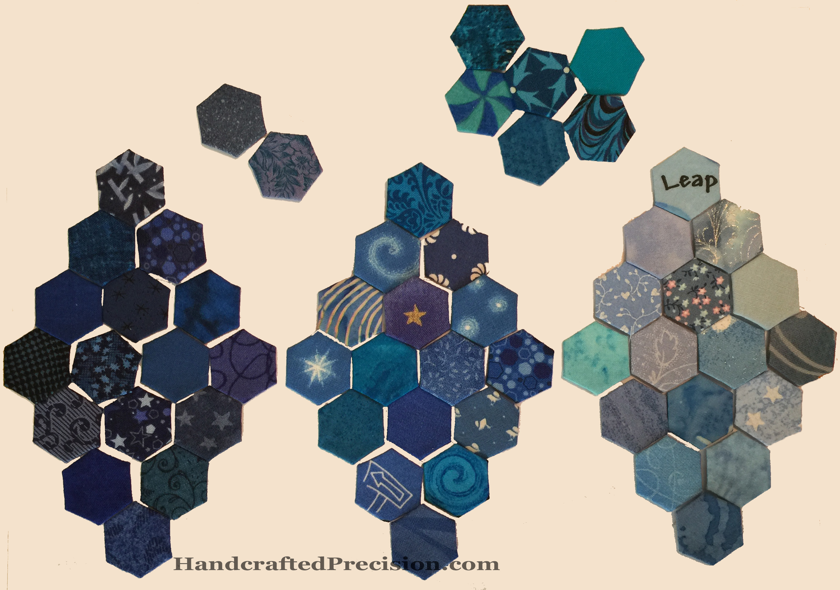 Blue Hexagon Diamonds HP